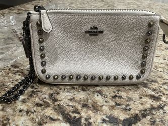 Coach Cream Clutch
