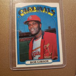 1972 TOPPS #130 BOB GIBSON CARDINALS HOF

