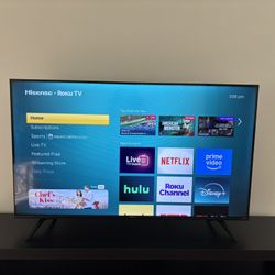 50 Inch Hisense Roku TV