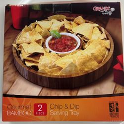 Chip And Dip Serving Tray