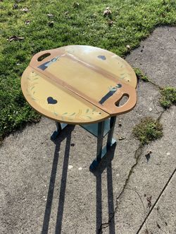 Vintage Carol Wright Gifts Drop Leaf Table