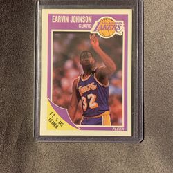 Earvin Johnson Card