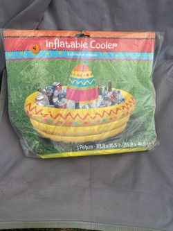Fiesta theme inflatable cooler