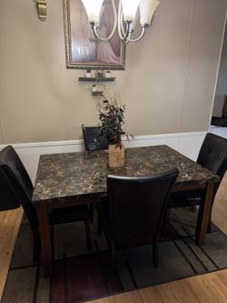 Granite kitchen table
