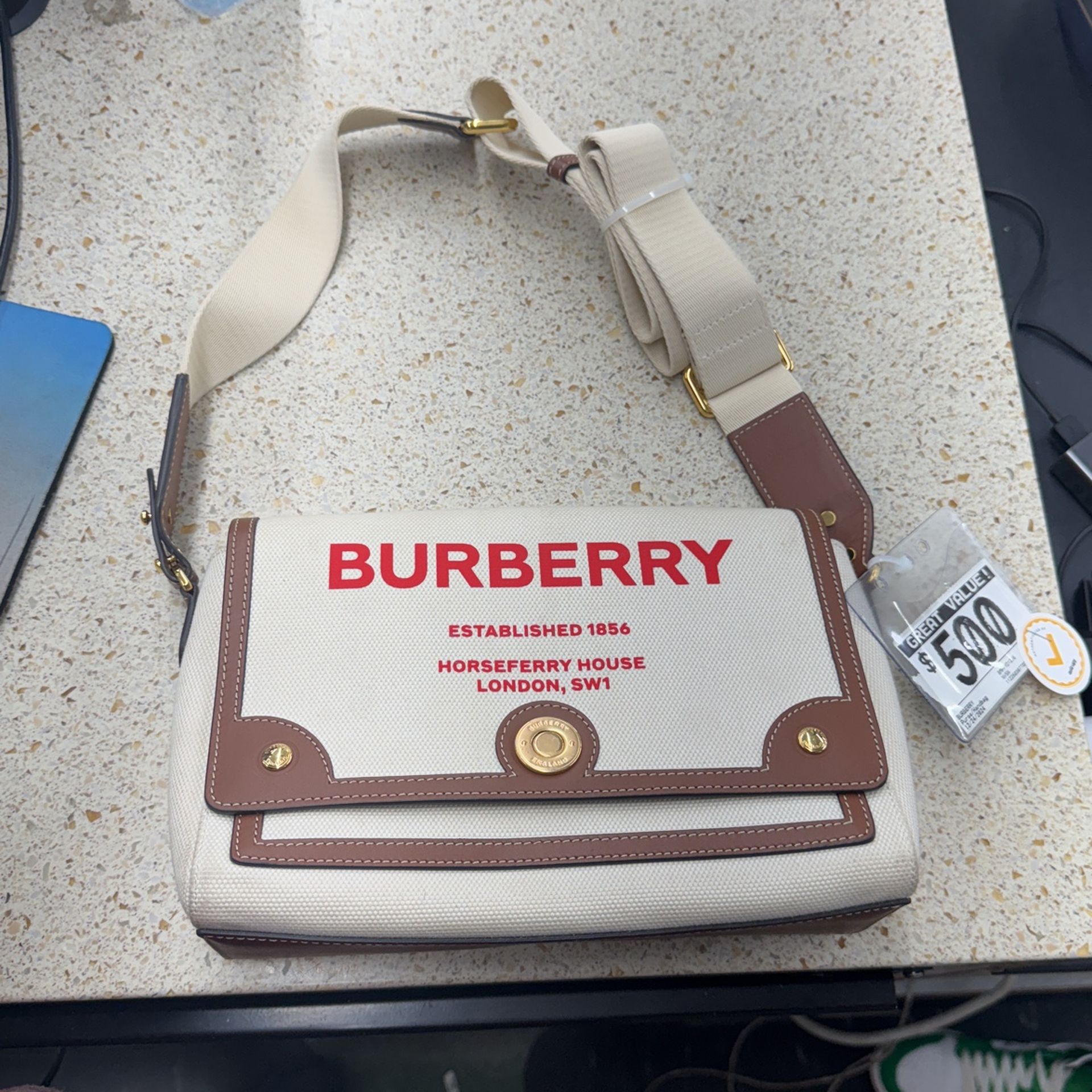 Burberry Horseferry Note Crossbody Bag