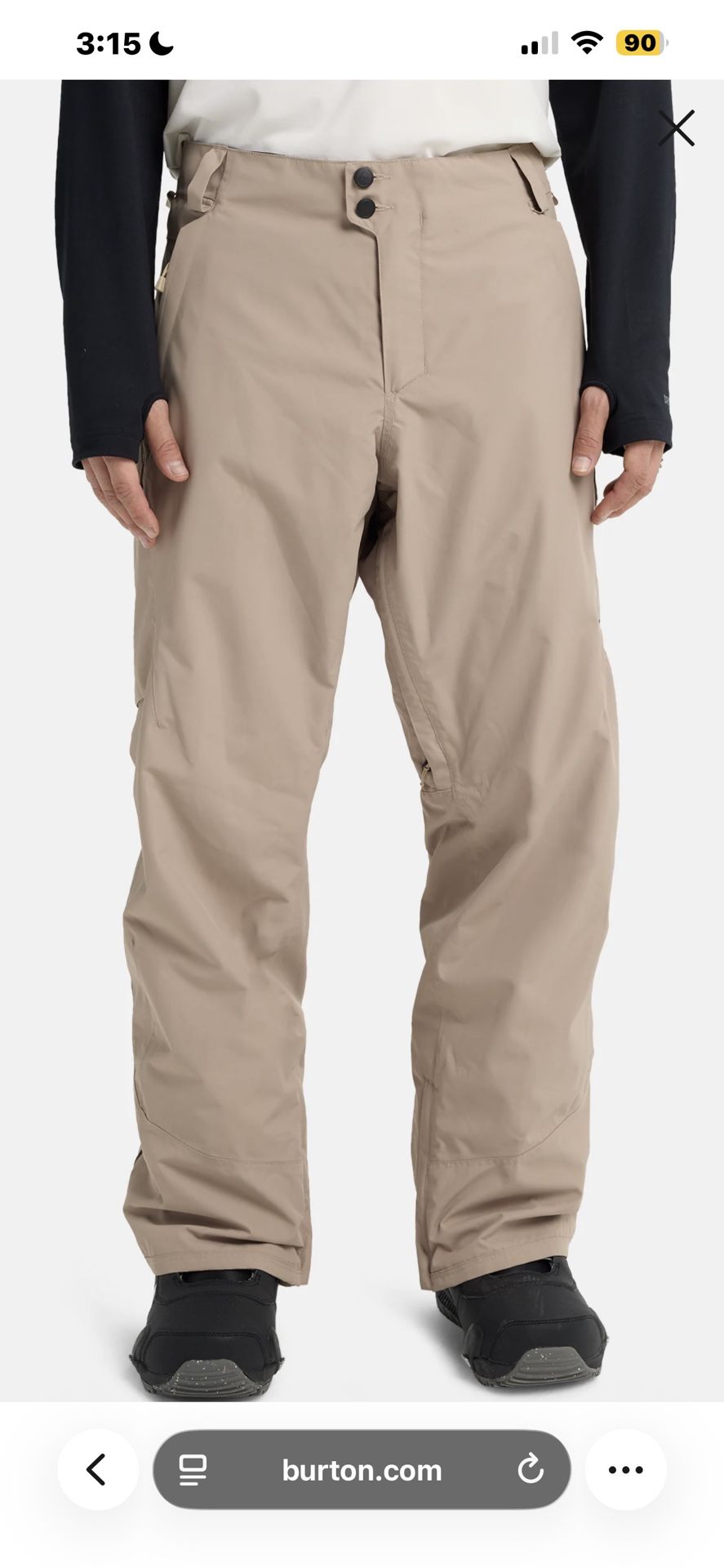 Men’s Burton Snowboard Pants