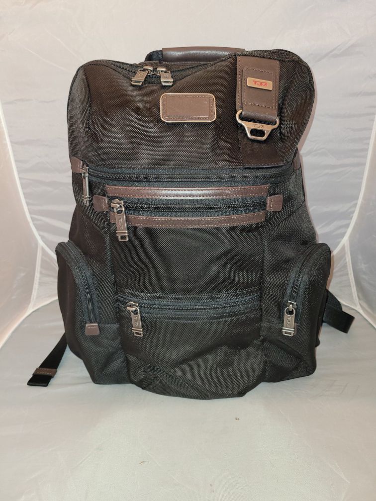 Used Tumi Alpha Bravo Black Backpack