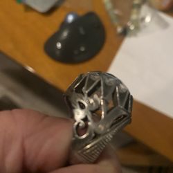 Silver Cubic Zirconium Ring