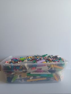 Shoe Box of Legos