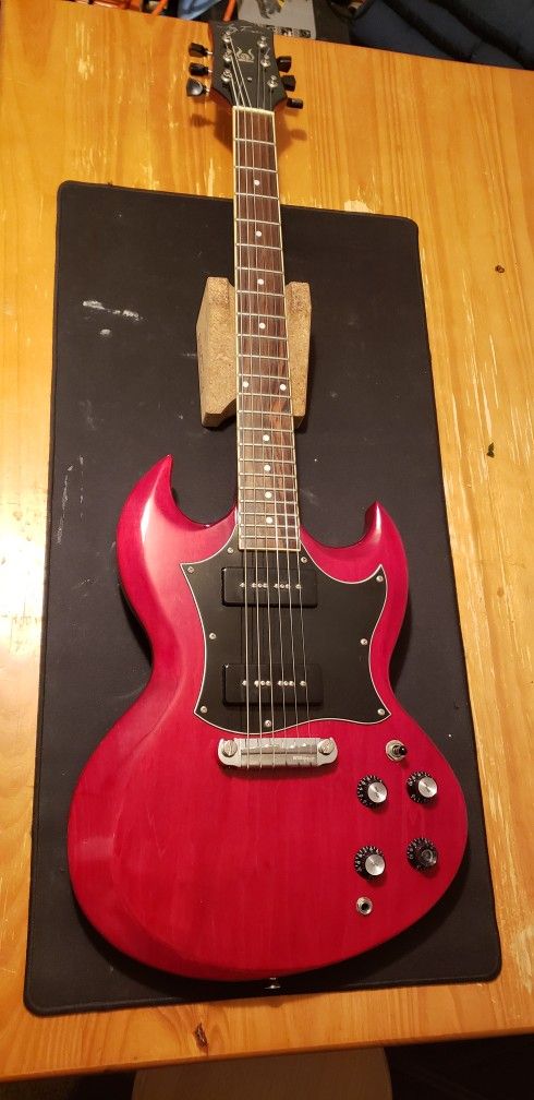 Nice Jay Turser SG Copy w/ Upgraded Hardware