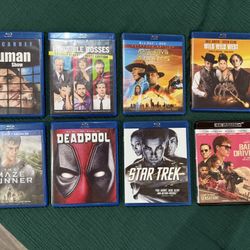Assorted Blu-ray’s