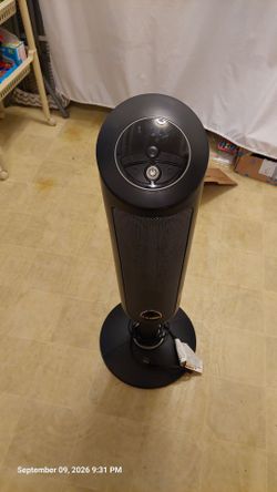 Lasko Black Tower Ceramic Heater