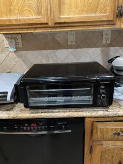 Ninja Air Fryer Folds Up Against Wall