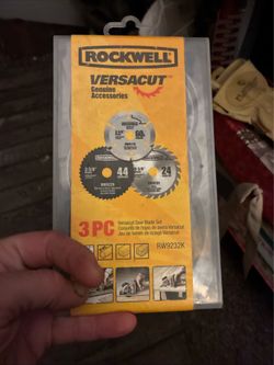 Rockwell versacut  blade set