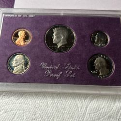 1986 PROOF COIN SETS