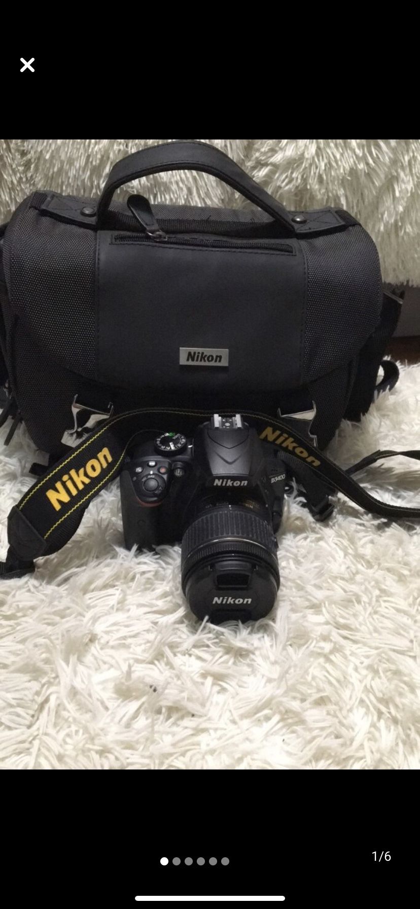 Nikon DSLR 3400 Camera Bundle