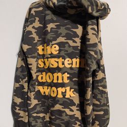 :TSDW Green Camo Heavyweight Zip Up