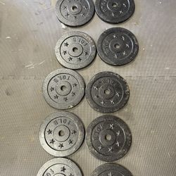 Weight Plates.              60’Dollars 