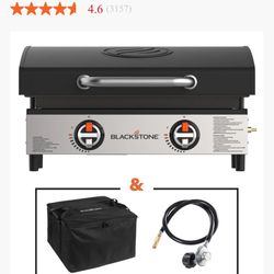 Blackstone 22" Omnivore Tabletop Outdoor Griddle Travel Bundle