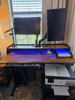 ErGear 48” Electric Standing Desk – Adjustable Sit Stand Desk