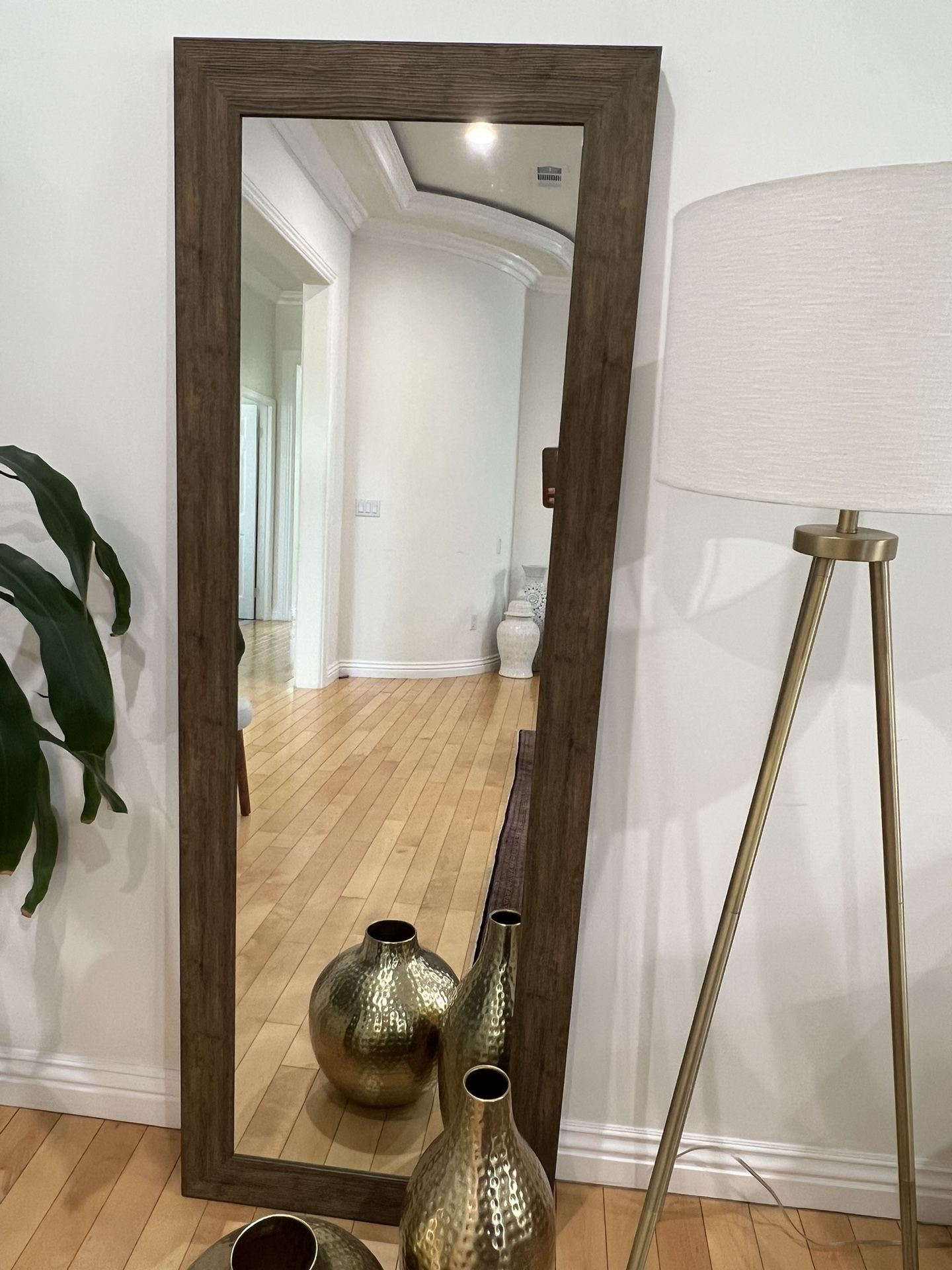 Mirror, Lamp, Vases