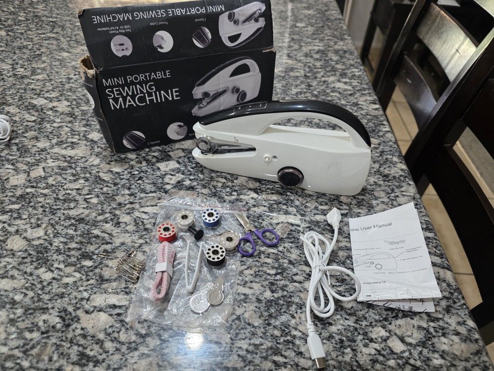 Portable Mini Sewing Machine Rechargeable