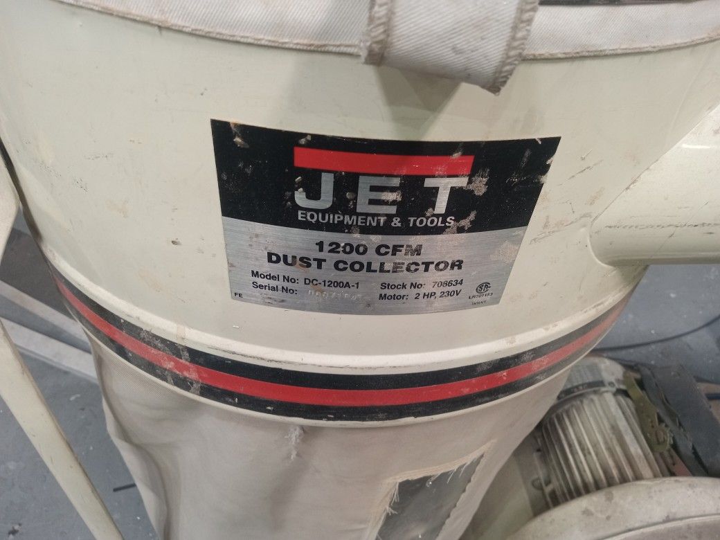 Jet 1200 Dust Collector