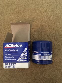 ACDelco PF1237 Professional Engine Oil Filter