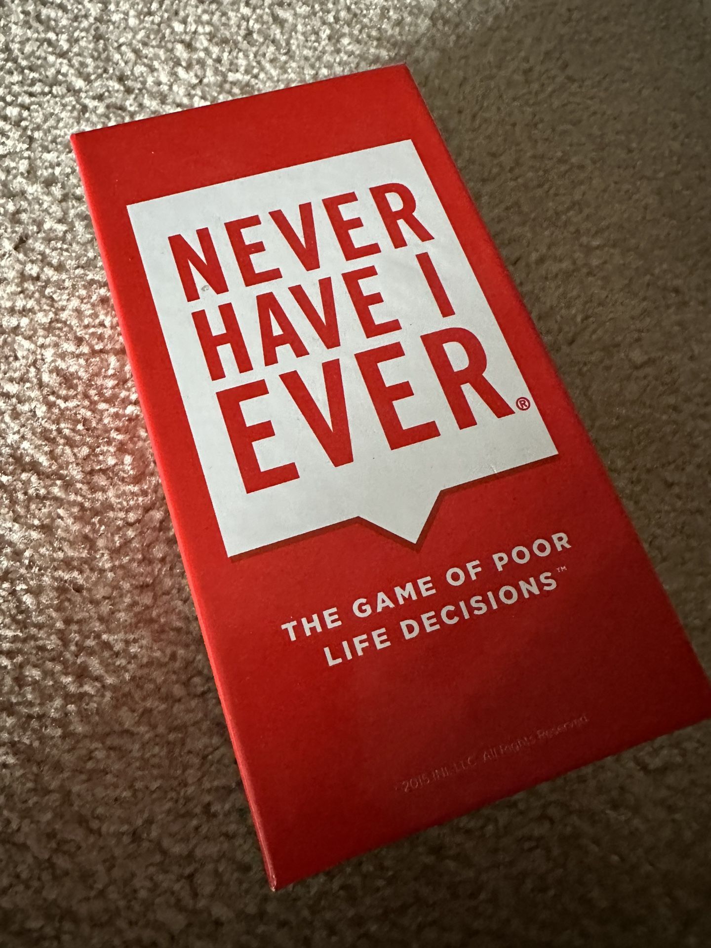 Never Have I Ever (Adult Card Game)