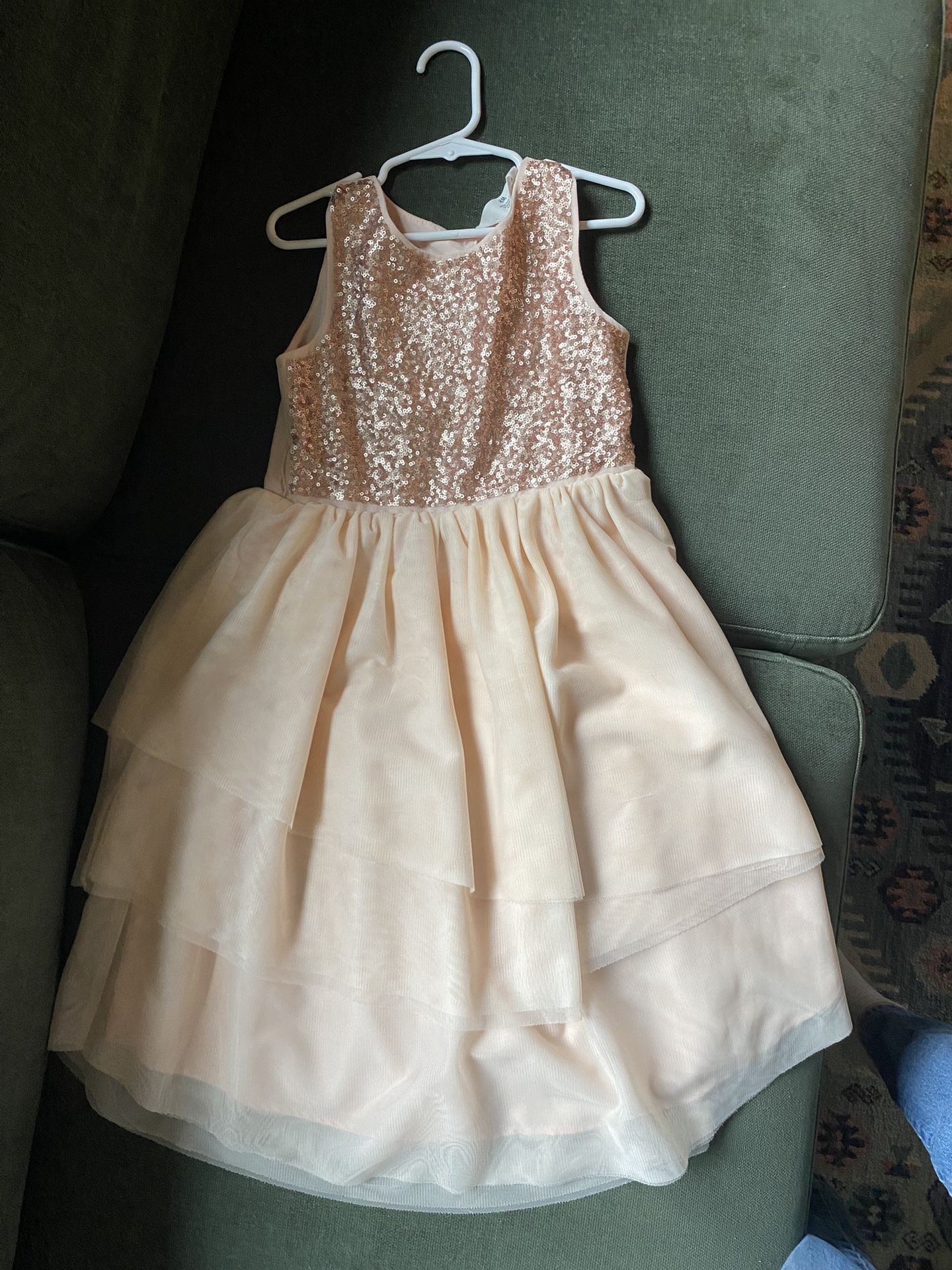 2 Matching Girls Dresses - Flower Girl, Wedding