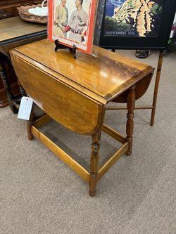 Small Maple Drop Leaf Table