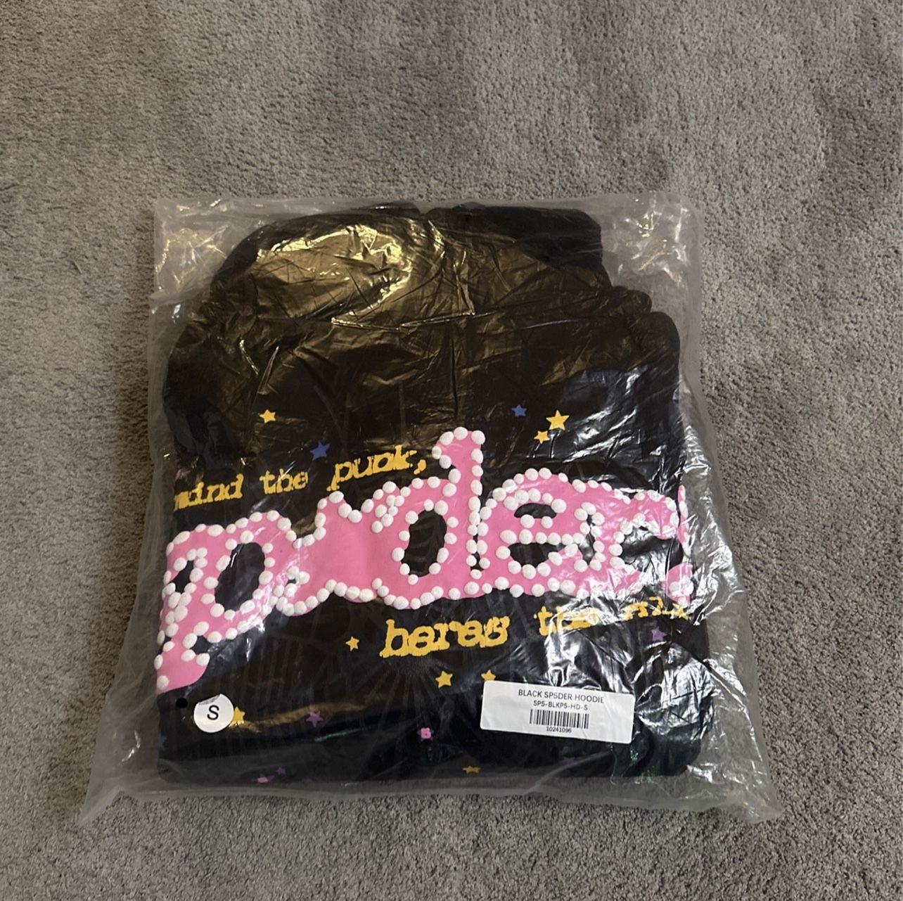 Black Spider Hoodie V2 Small