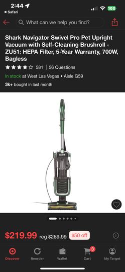 Shark Vacuum Brand New In Box