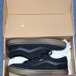 Vans Bearcat Size 10 M Skate Shoes Black And Gum Color