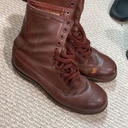 Vintage HB Block Navy Issue Steeltoe Boots 8.5