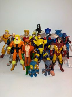 Lot of Marvel X-Men Action Figures