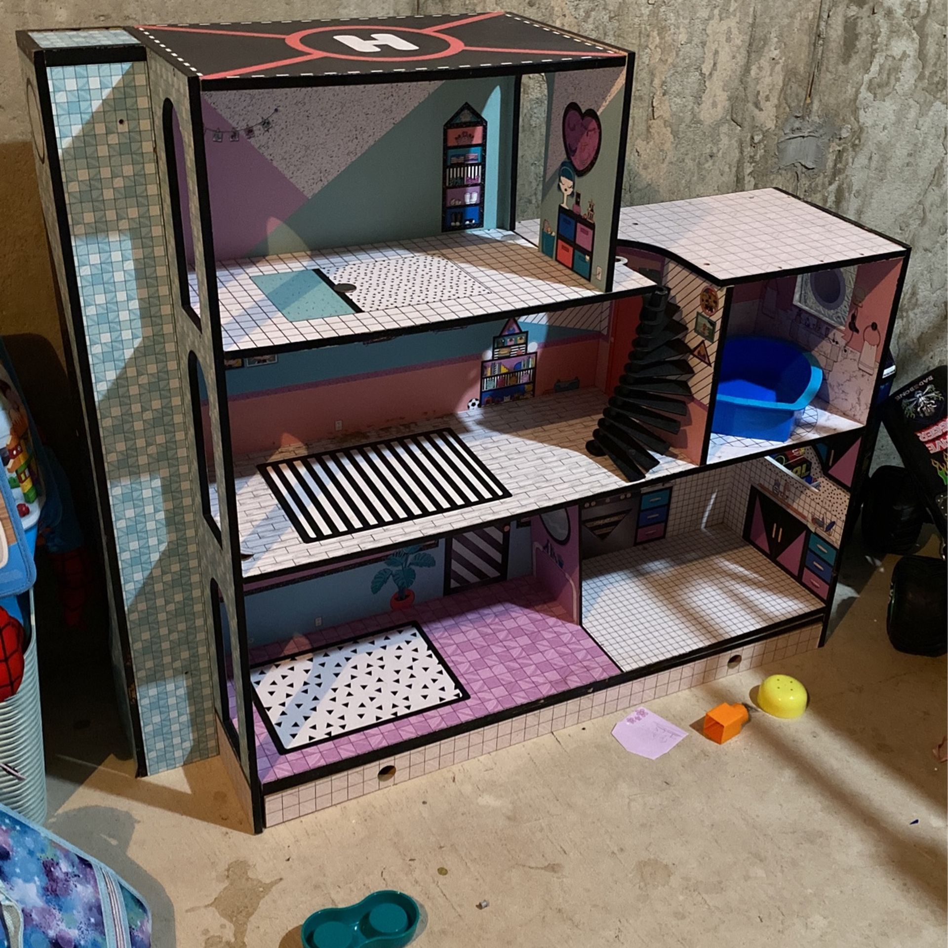 Lol Surprise Doll House