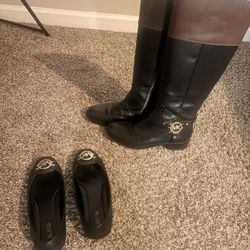 MK Boots And Flats