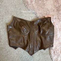 Leather Top