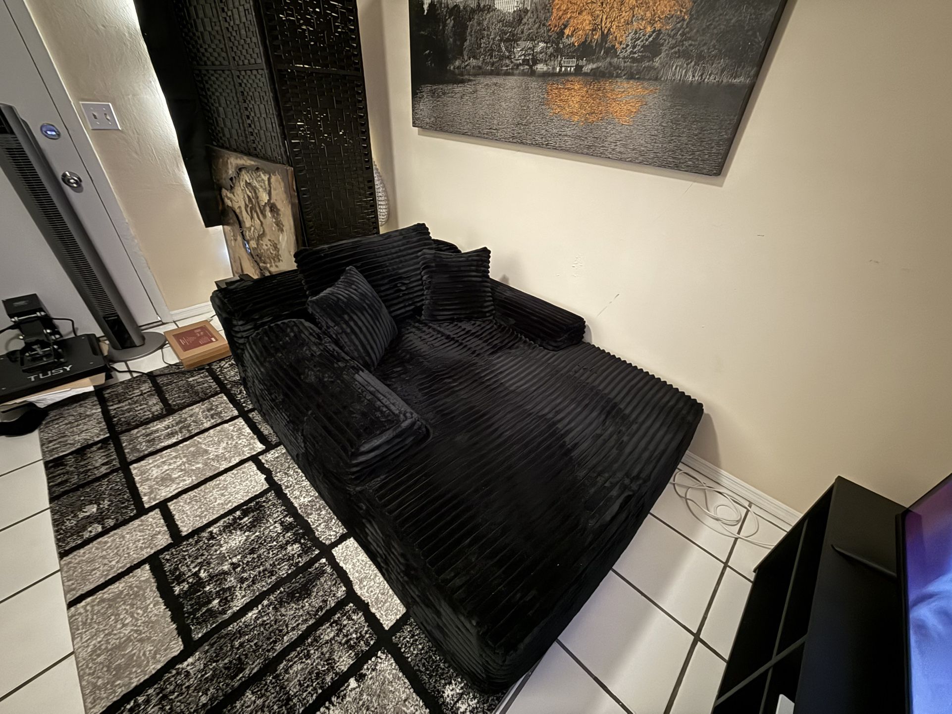67" Foam/Coil Chaise