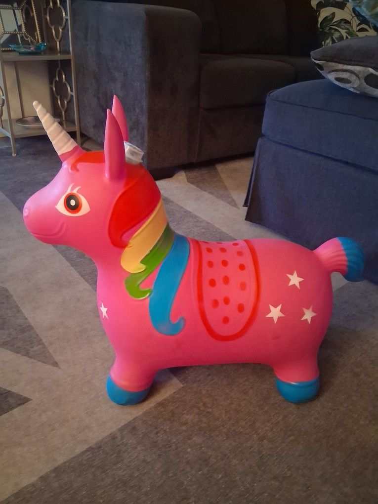 $10.! UNICORN, Rubber Made, W/horse Noises.