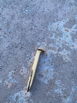 Vintage railroad spike