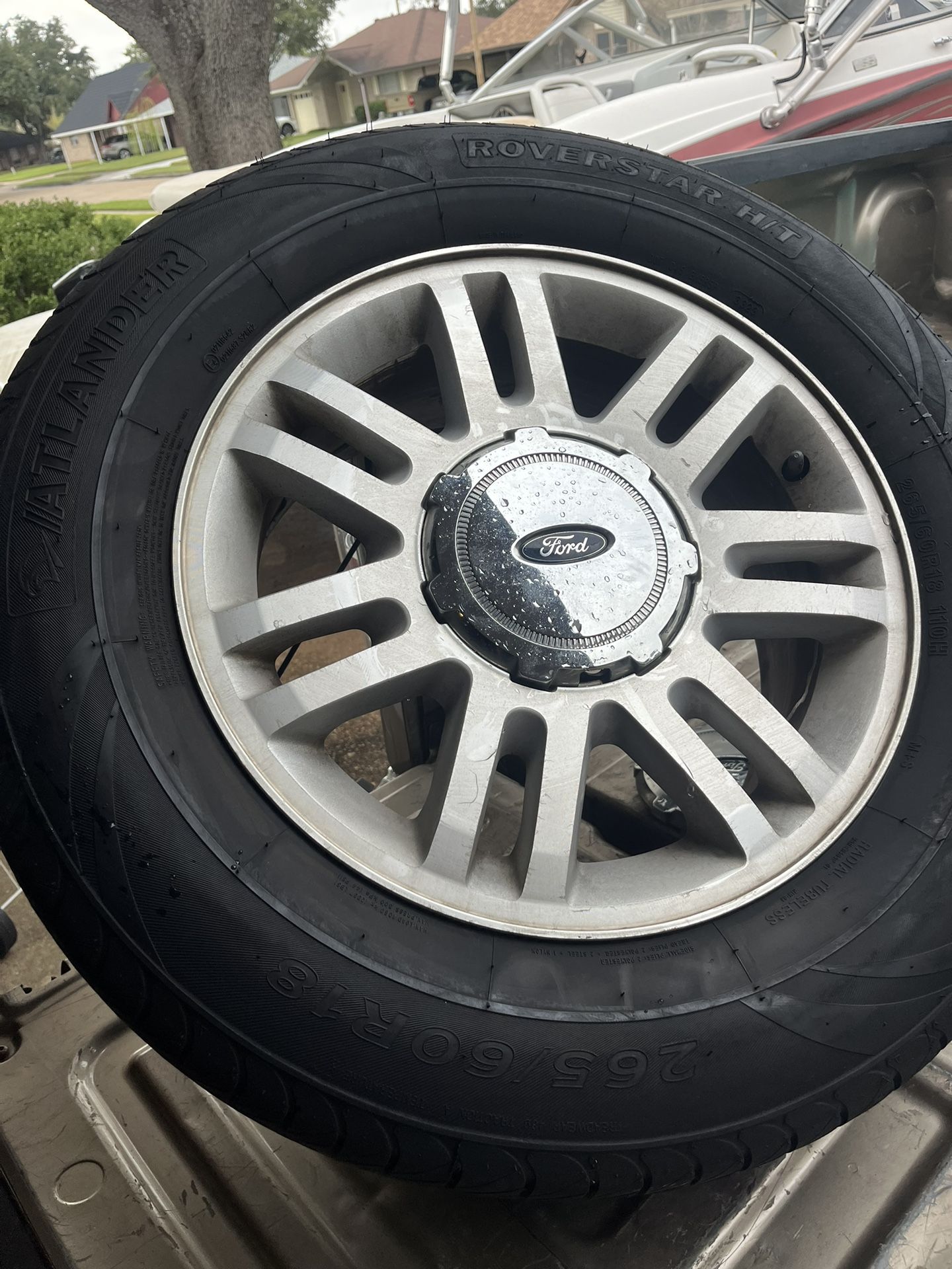 Ford F150 Rims And Tires 265/60/18