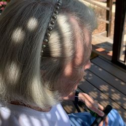 Stamped 925 Studded Sterling Silver Hairband