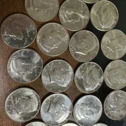 💥AU/BU - Half dollar Kennedy Lot of 20 coins💥 Full Tube/Roll - Blowout Sale !!