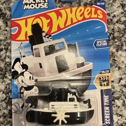 Disney Steamboat Hot Wheels