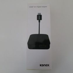 NIB 4K Apple TV HDMI AV Digital Audio Adapter