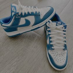 Navy Blue Nike Dunks 