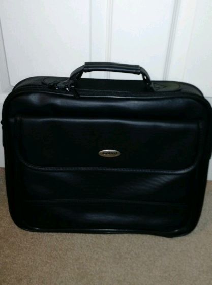 New inland laptop briefcase with strap, new