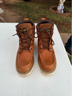 Wolverine steel toe work boots